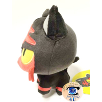 Officiële Pokemon center knuffel Litten +/- 14CM pokedoll